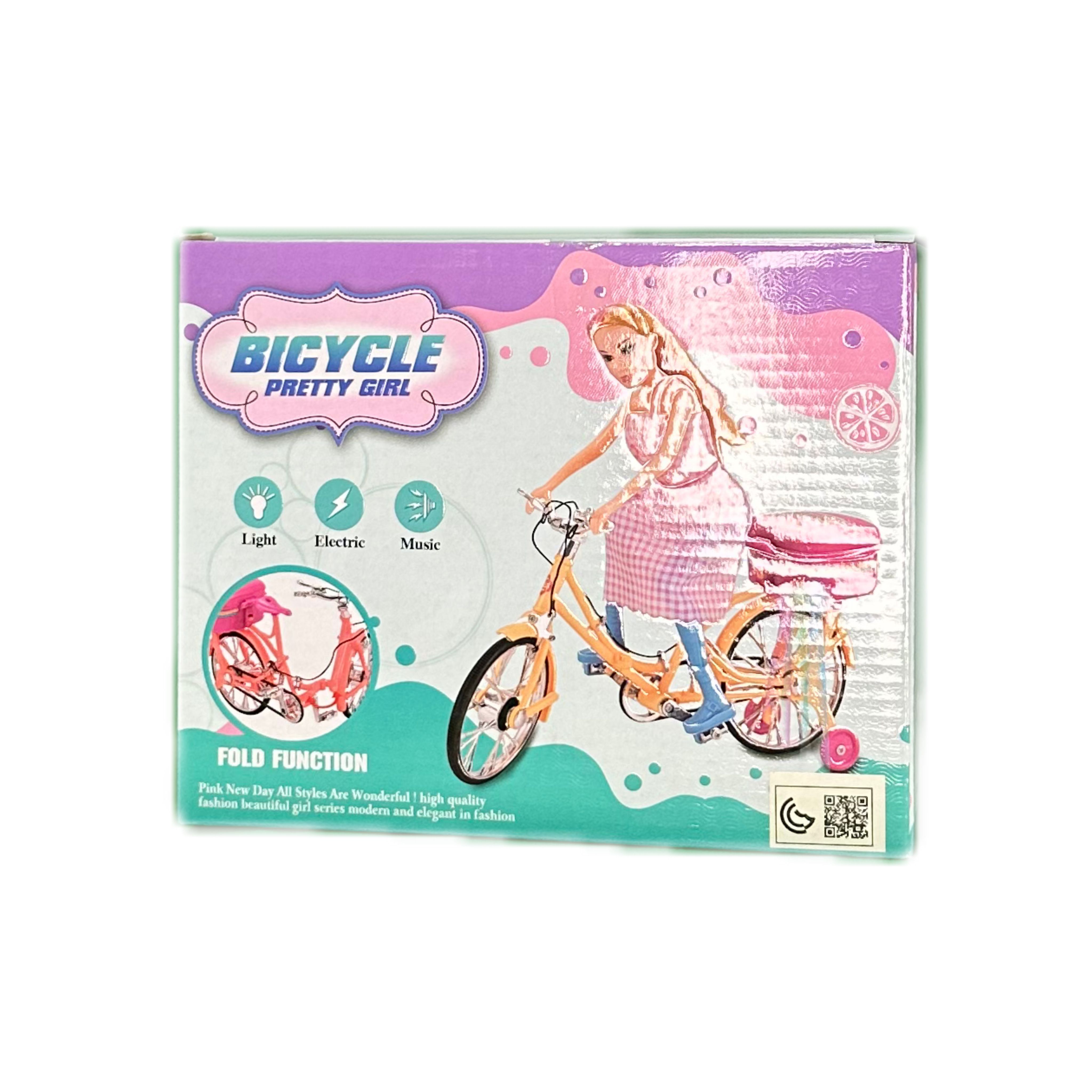 عروسک دوچرخه سوار NO.2699G | فروشگاه فسقلی