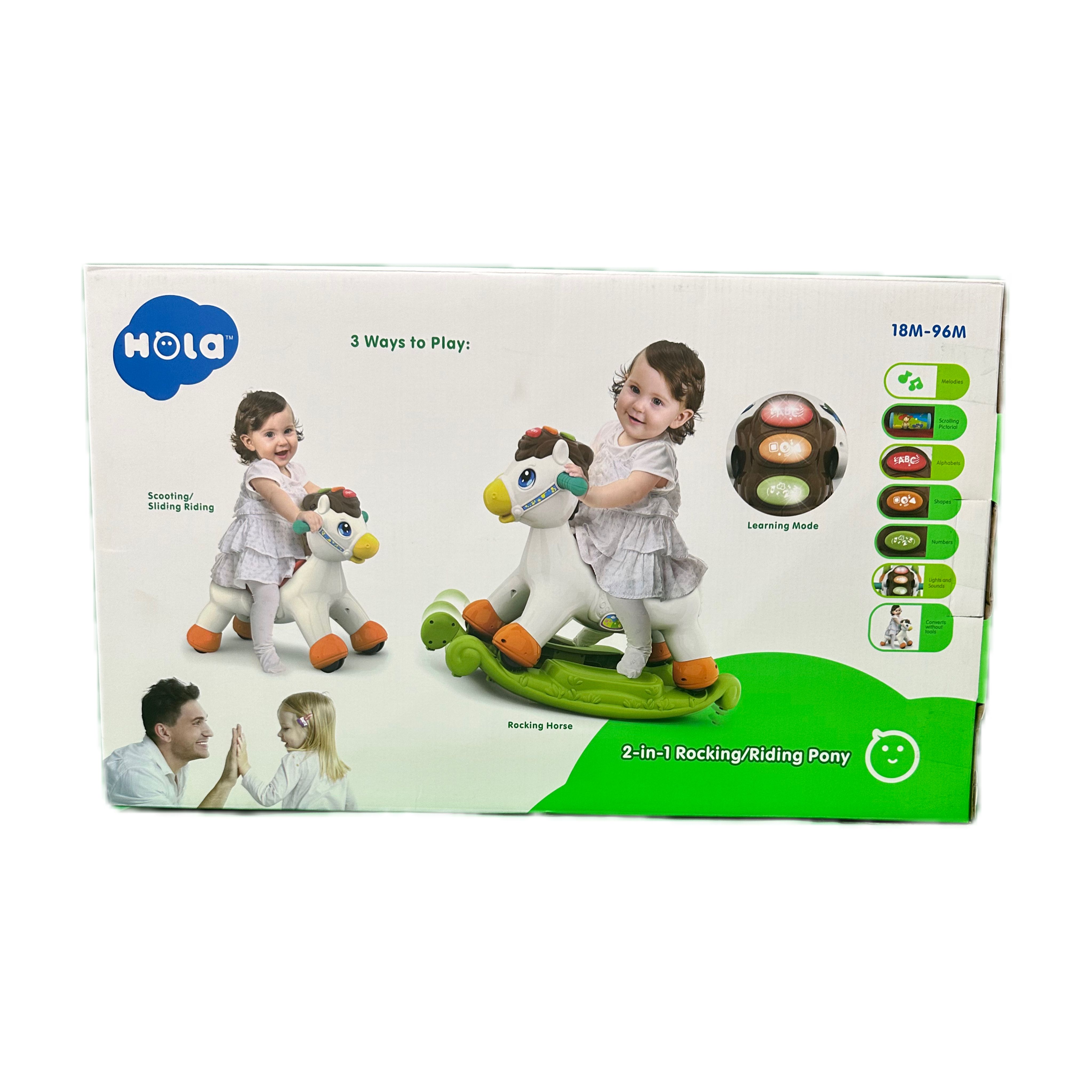 اسب  الاکلنگی هولی تویز | فروشگاه اسباب بازی فسقلی