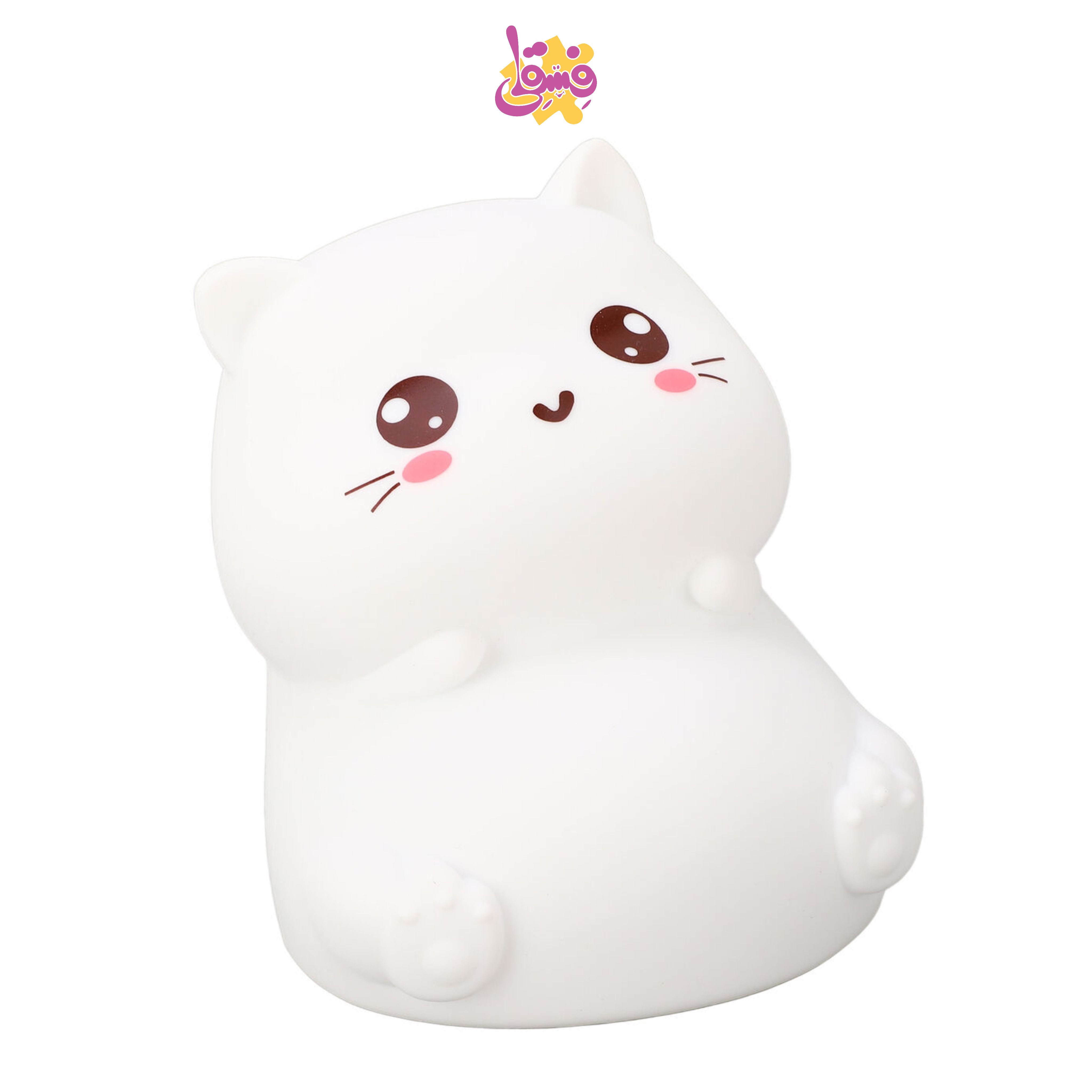 شب خواب سیلیکونی طرح گربه | فروشگاه اسباب بازی فسقلی