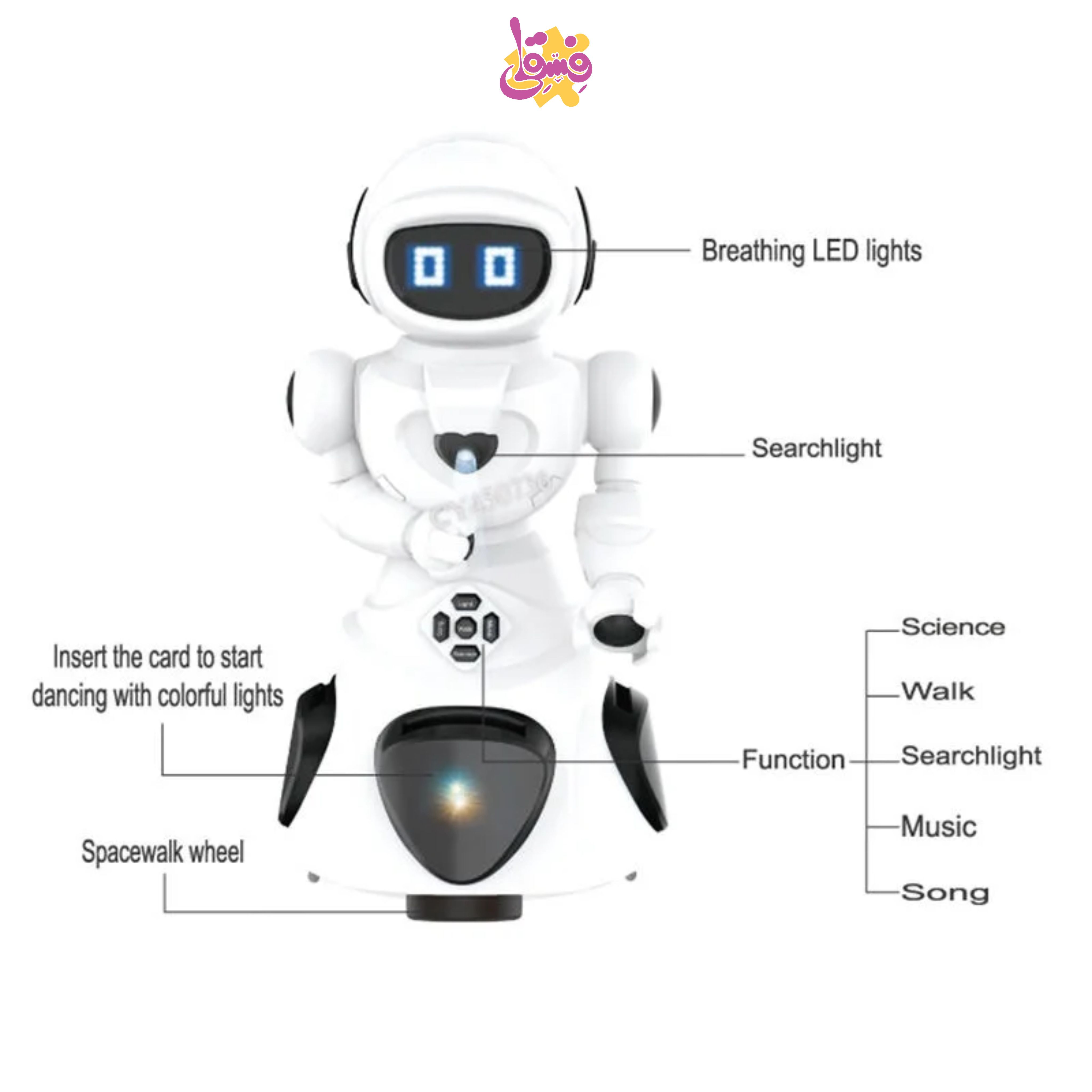 ربات هوشمند اسمارت ۲۶۶-۲ | فروشگاه اسباب بازی فسقلی