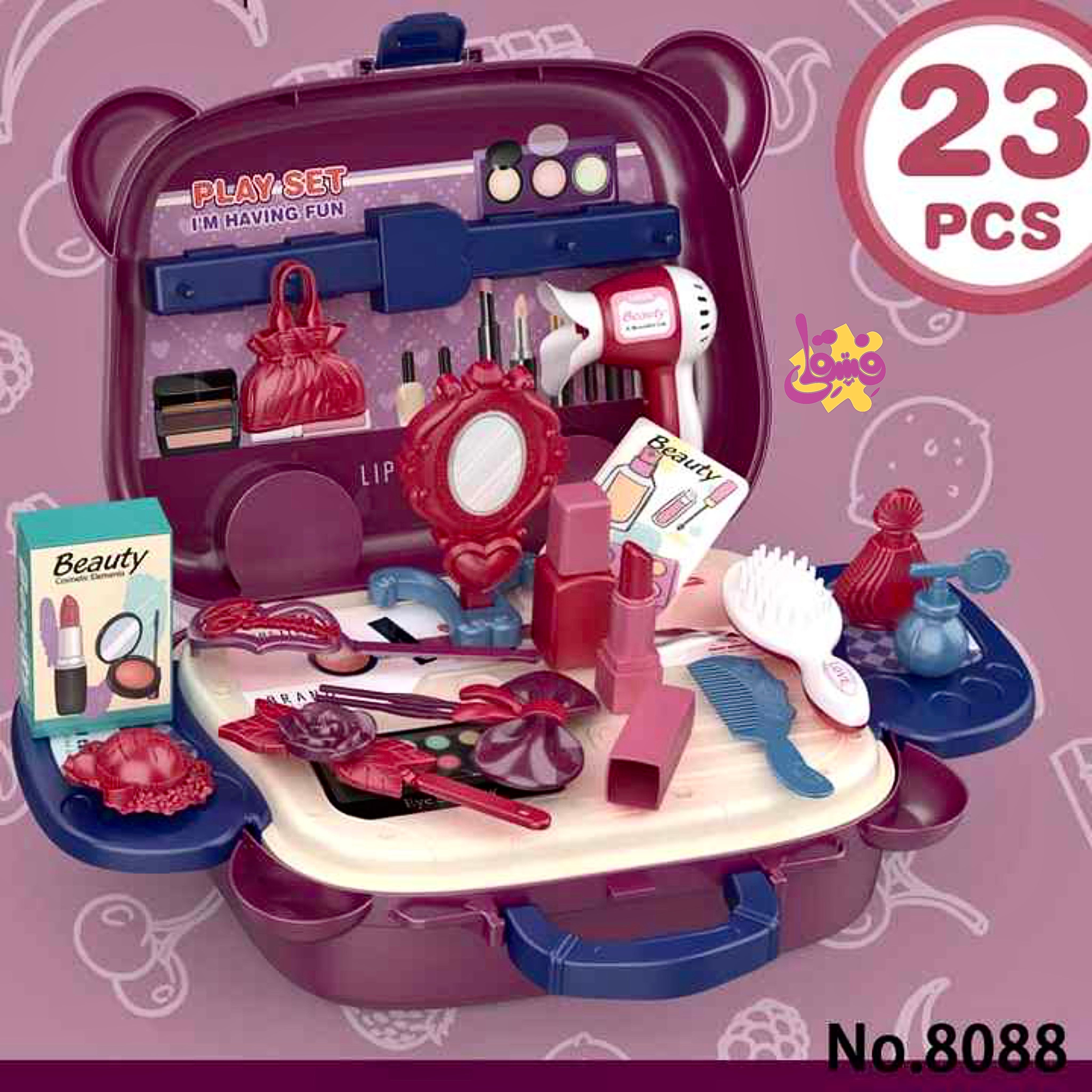 کیف مشاغل دخترانه (وسایل ارایشی)  مناسب هدیه دادن | فروشگاه اسباب بازی فسقلی