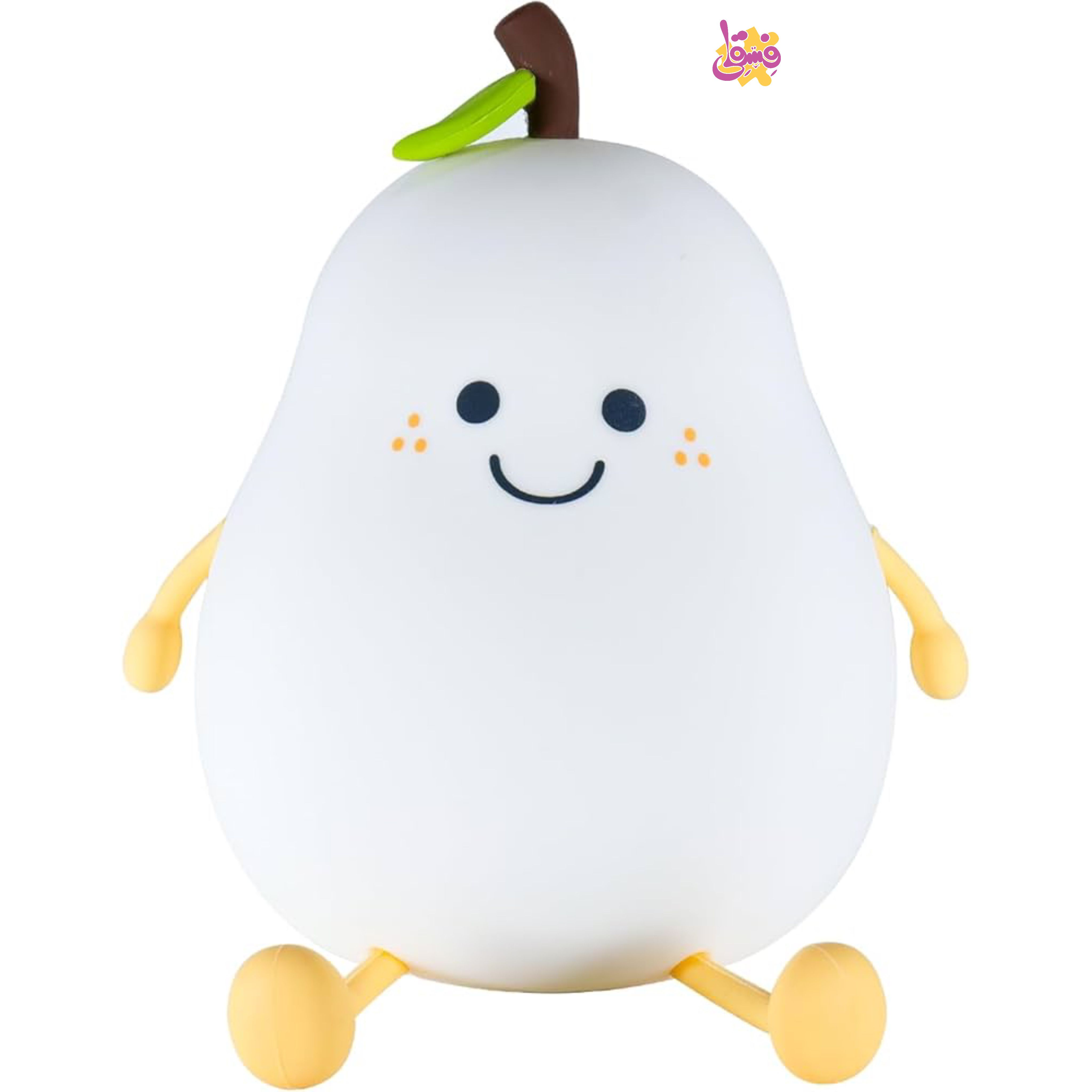 خرید شب خواب سیلیکونی  طرح گلابی نشسته در فروشگاه اسباب بازی فسقلی