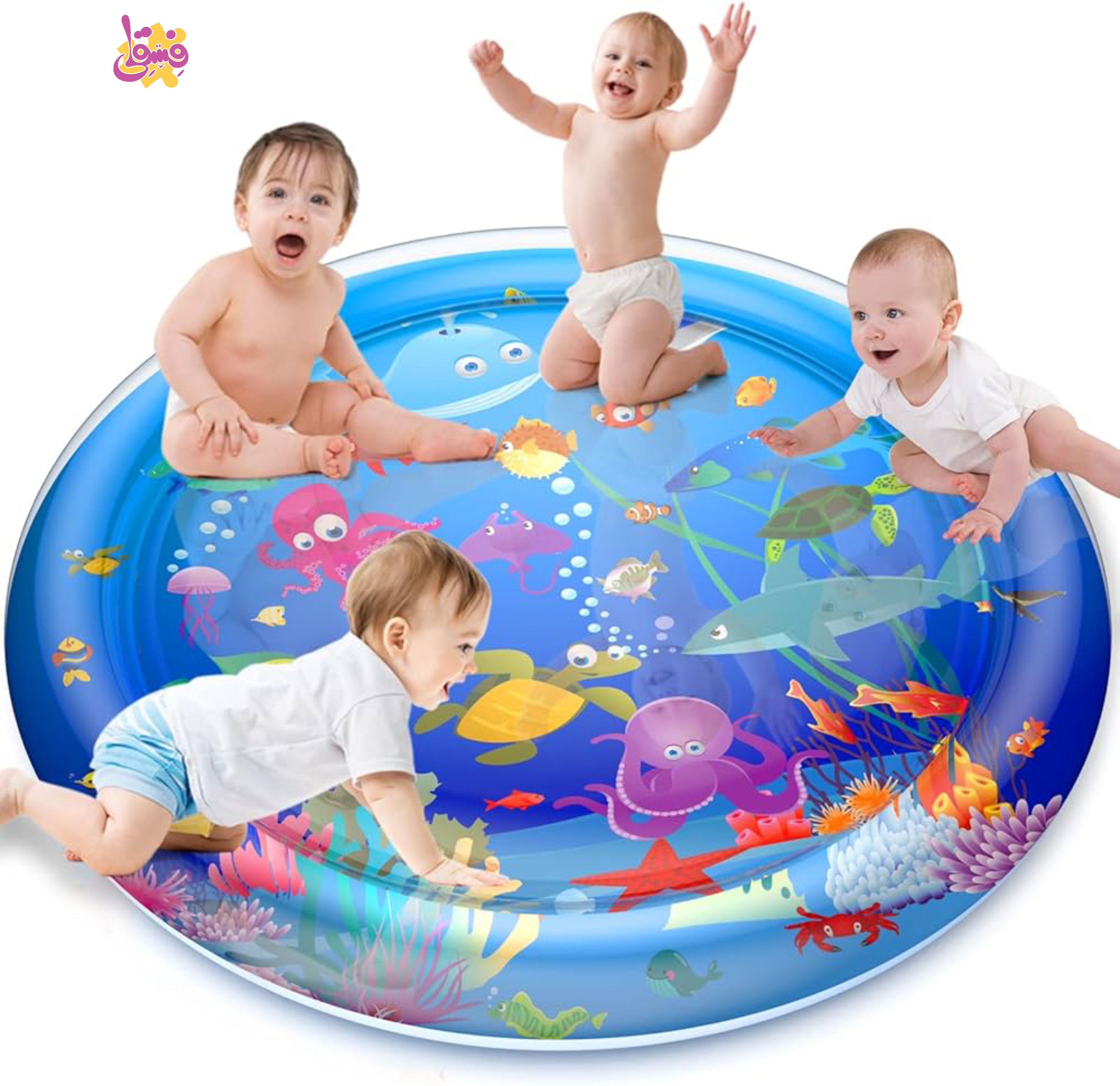 خرید واتر مت طرح دریایی ۱متری در فروشگاه اسباب بازی فسقلی