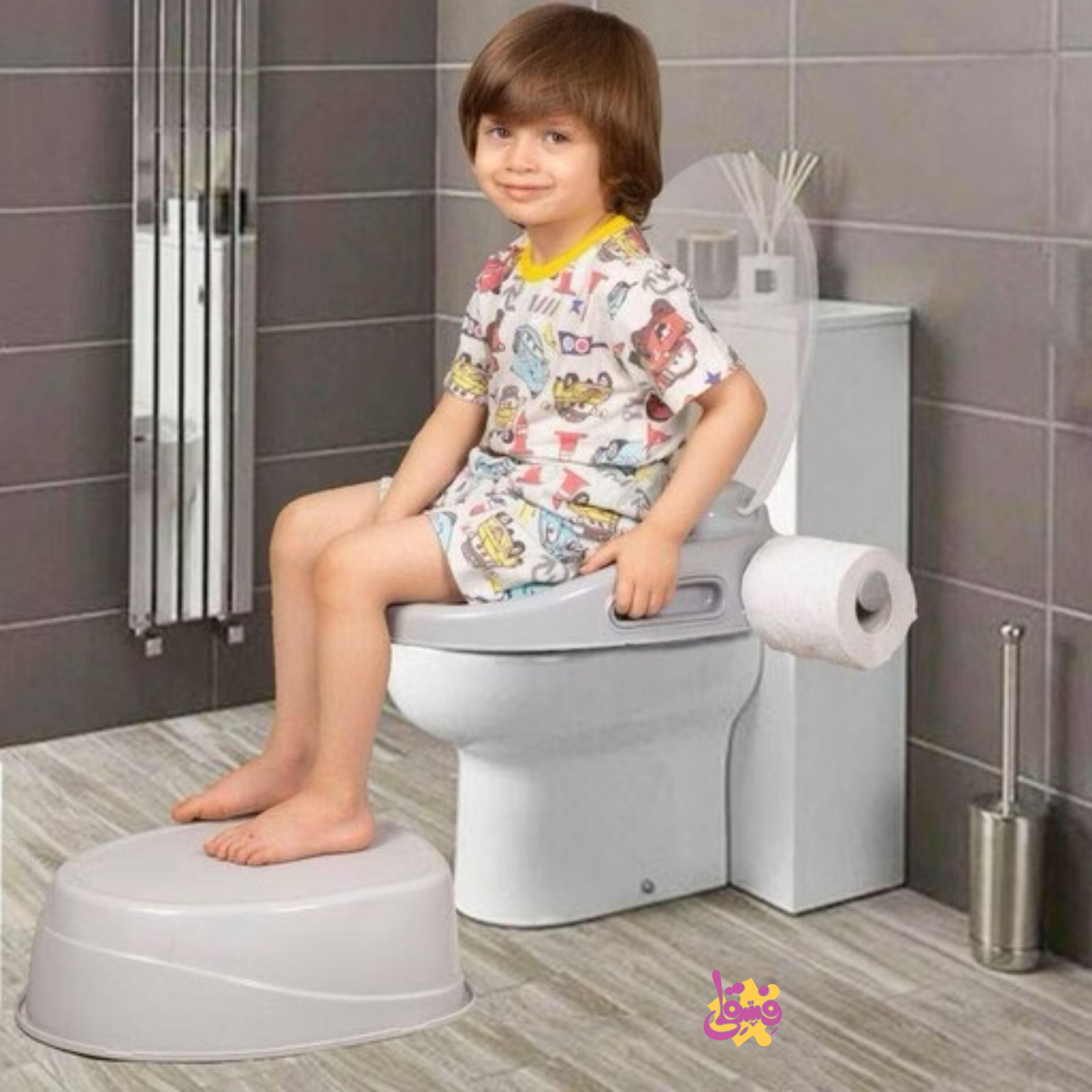 خرید قصری(توالت فرنگی اموزشی)سه کاره سوندا از فروشگاه سیسمونی فسقلی