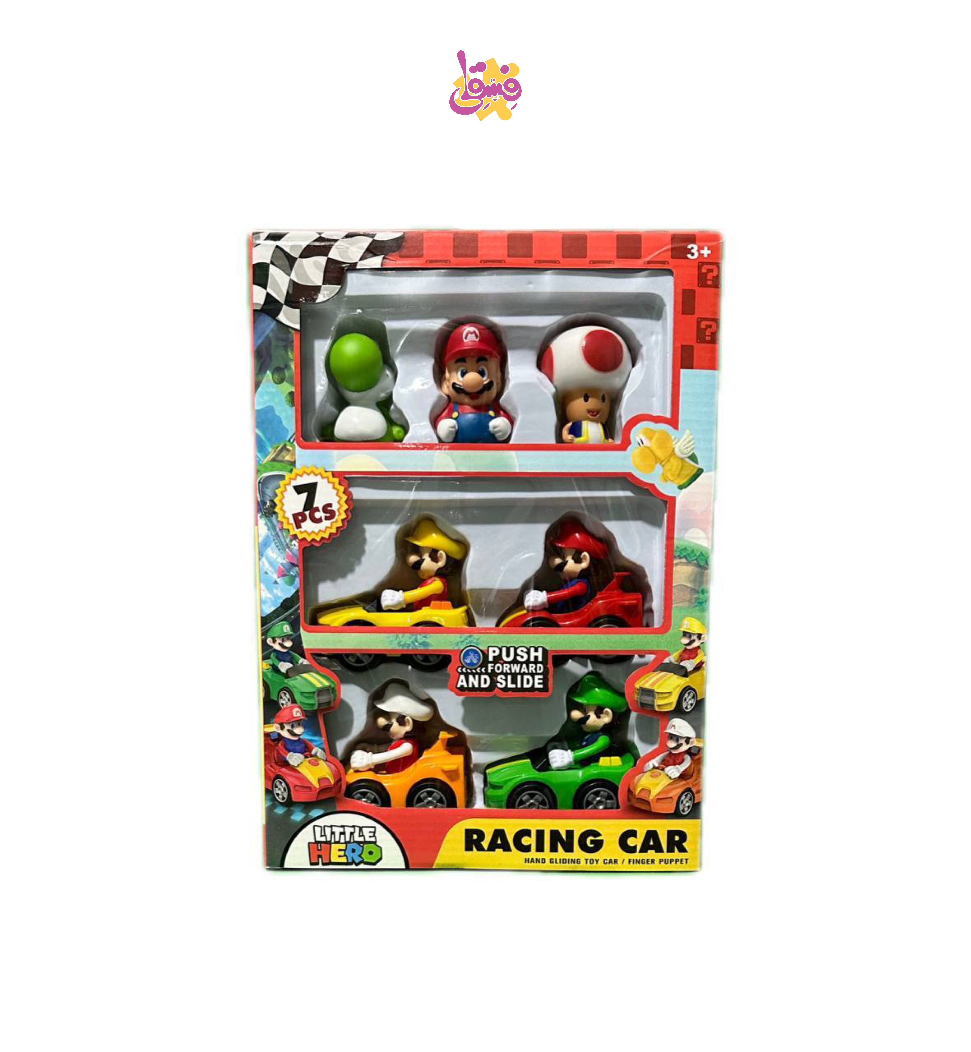 خرید مجموعه 7 عددی فیگورهای ماریو برند Little Hero  از فروشگاه اسباب بازی فسقلی