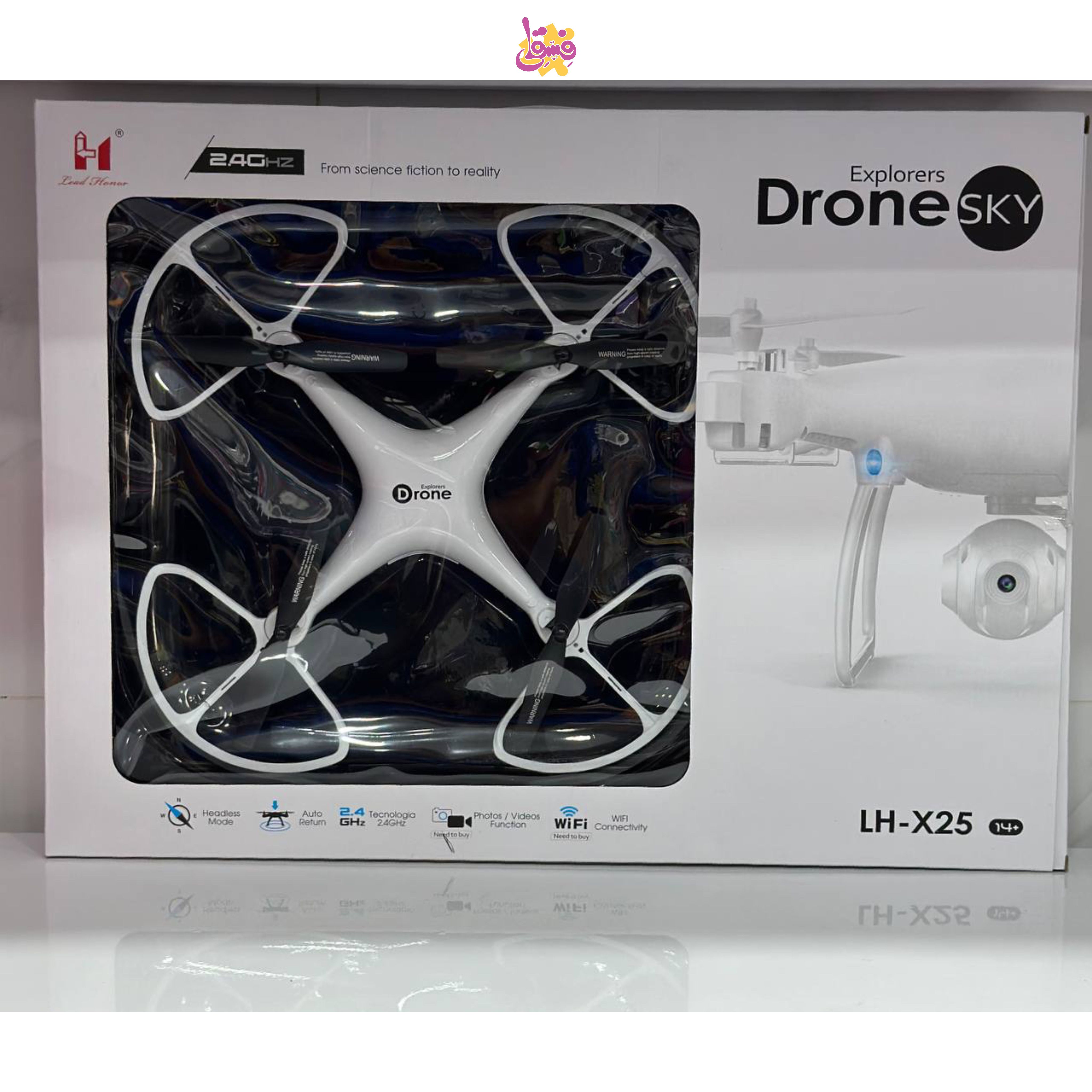 خرید کواد کوپتر LH مدل drone sky LH-x25 coQuadcopter از فروشگاه اسباب بازی فسقلی