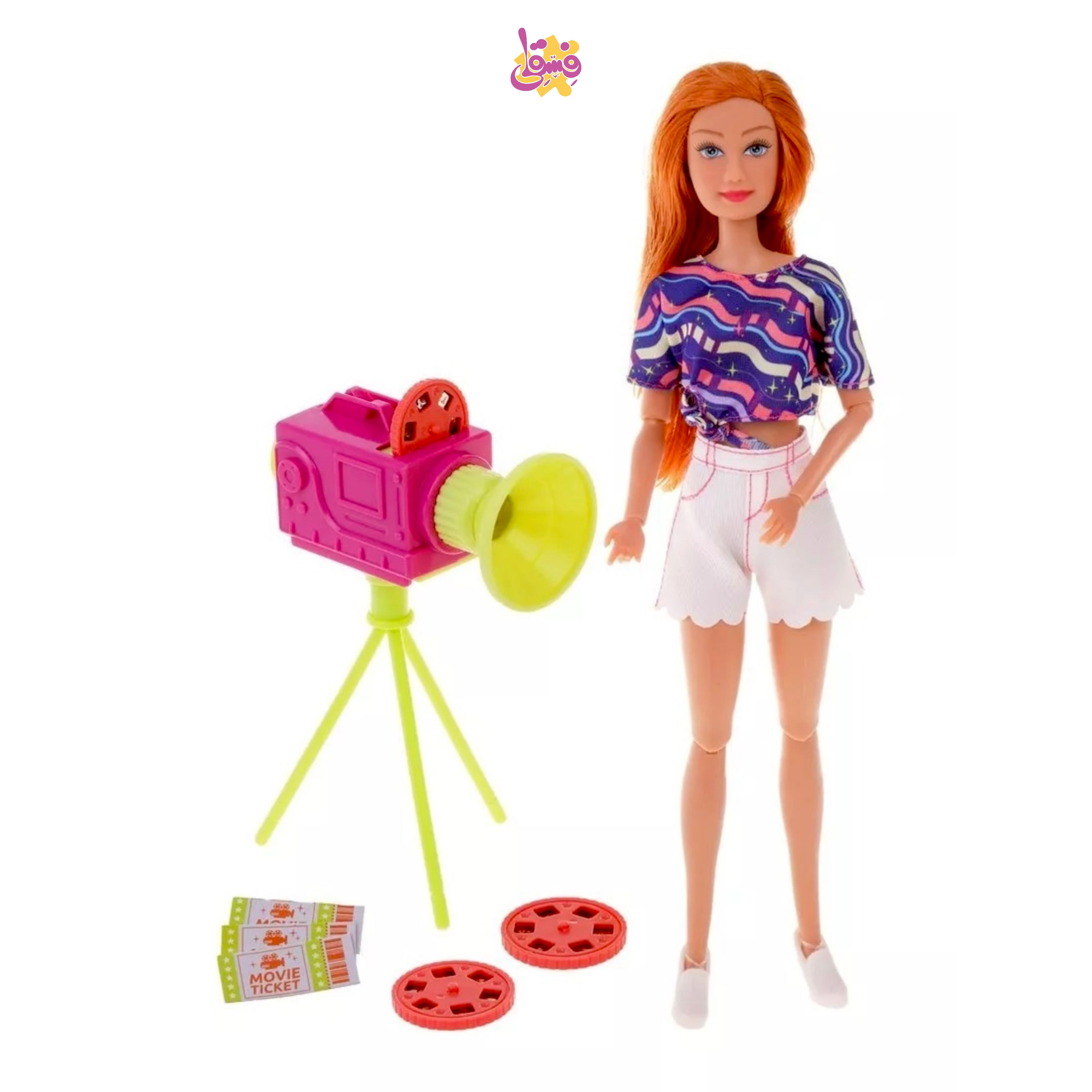 خرید عروسک باربی عکاس اورجینال Defa Lucy از فروشگاه اسباب بازی فسقلی