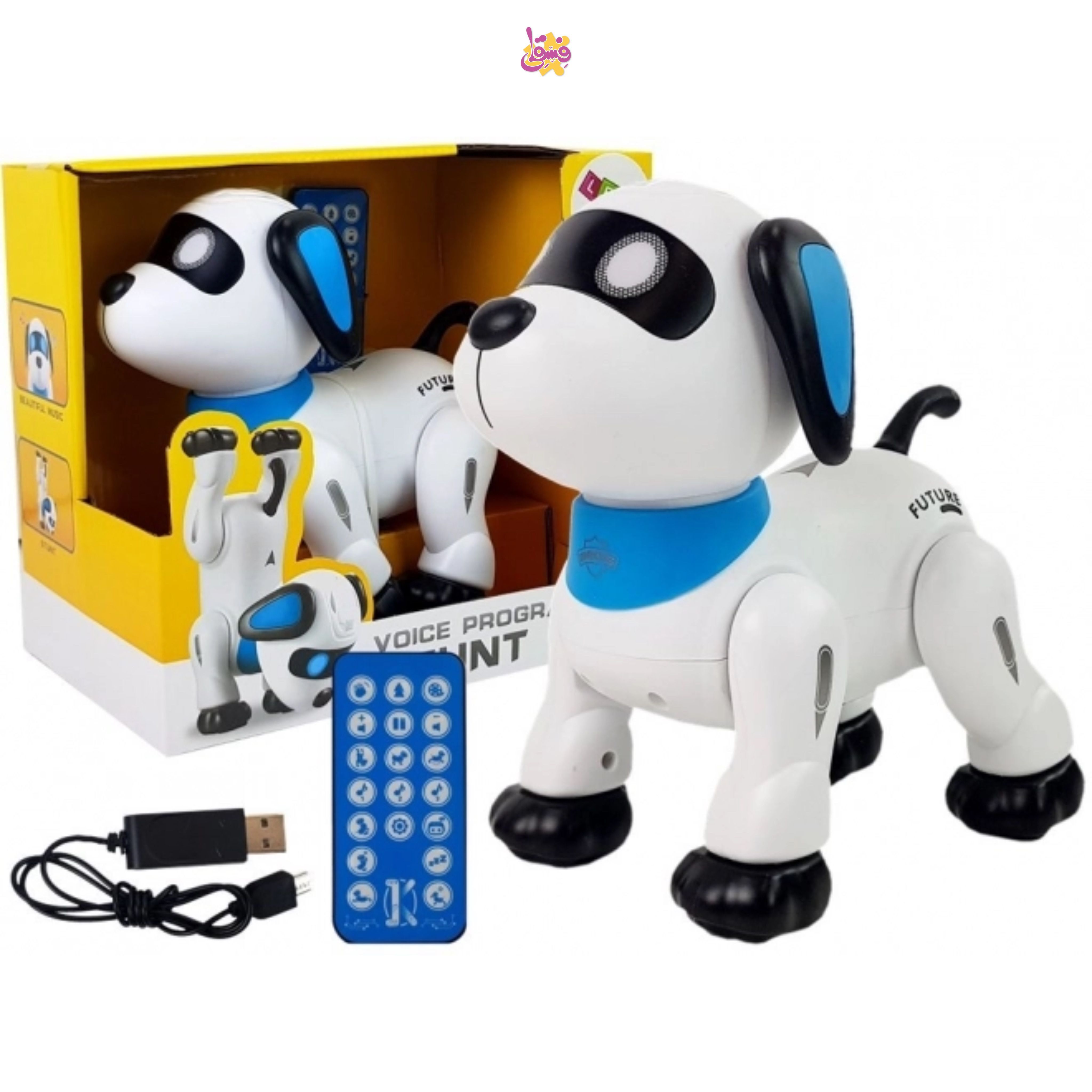 خرید ربات سگ کنترلی ملغ زن از فروشگاه فسقلی