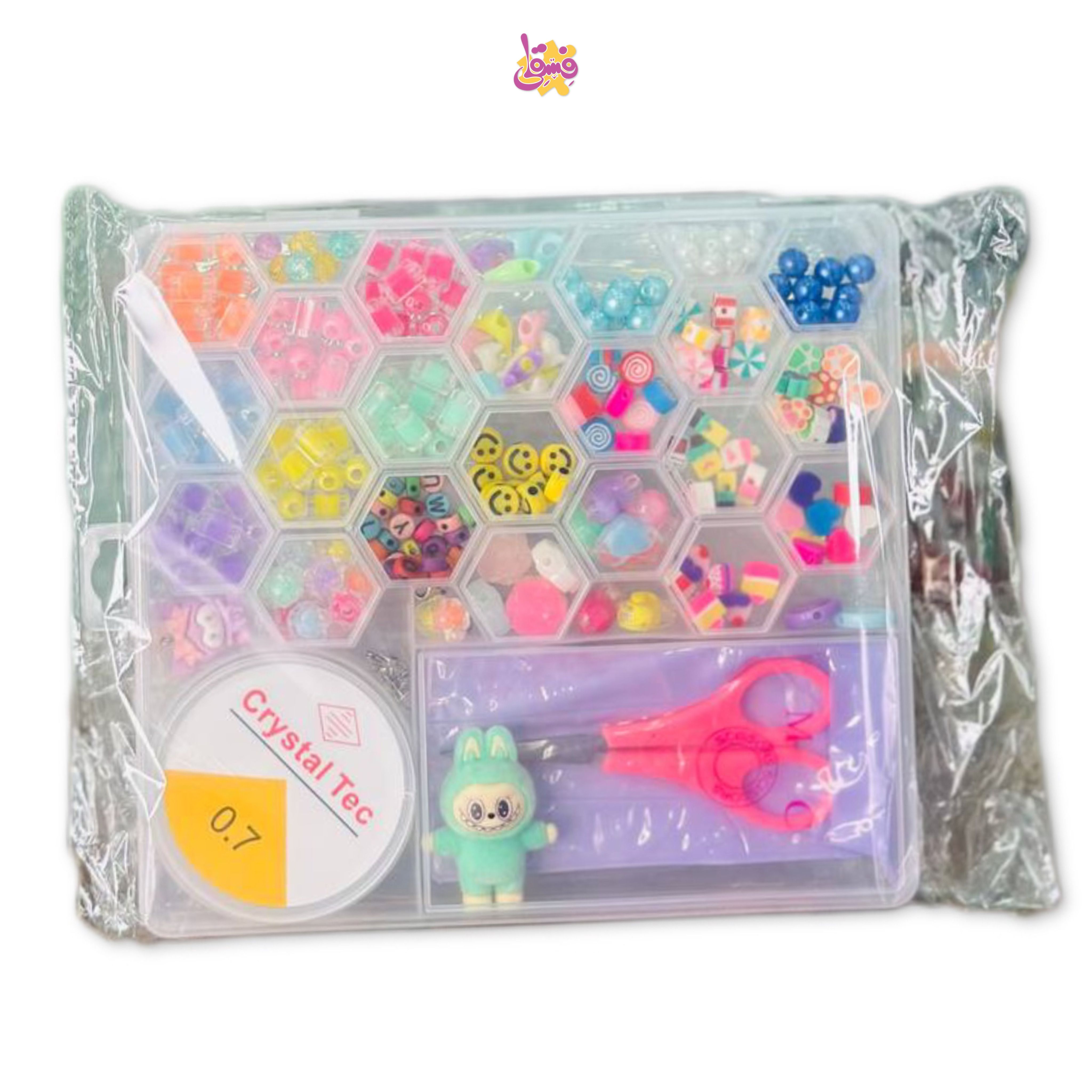 خرید پک ساخت دستبند با اویز لبوبو از فروشگاه اسباب بازی فسقلی