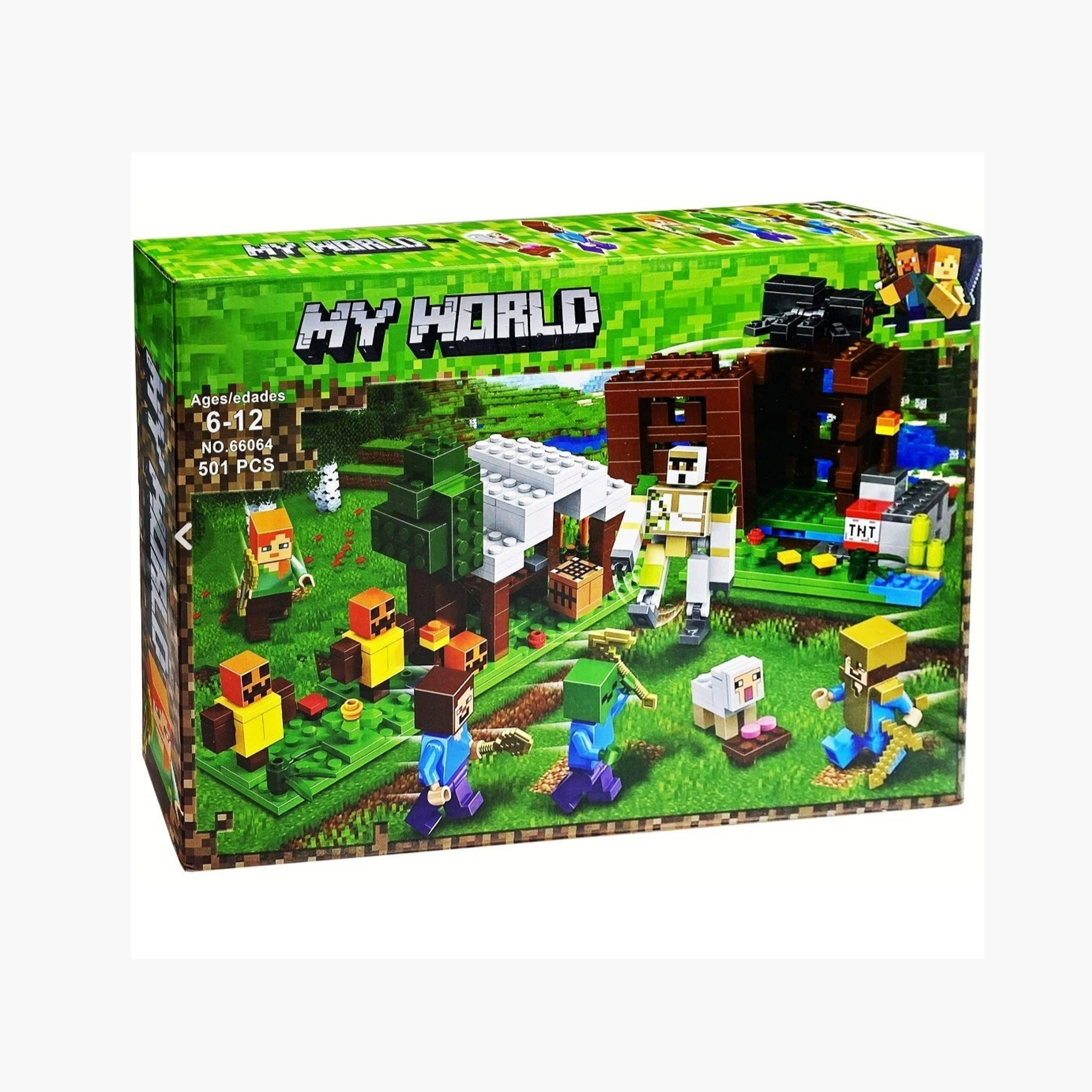 خرید لگو ماینکرافت66064 با 501قطعه از فروشگاه فسقلی