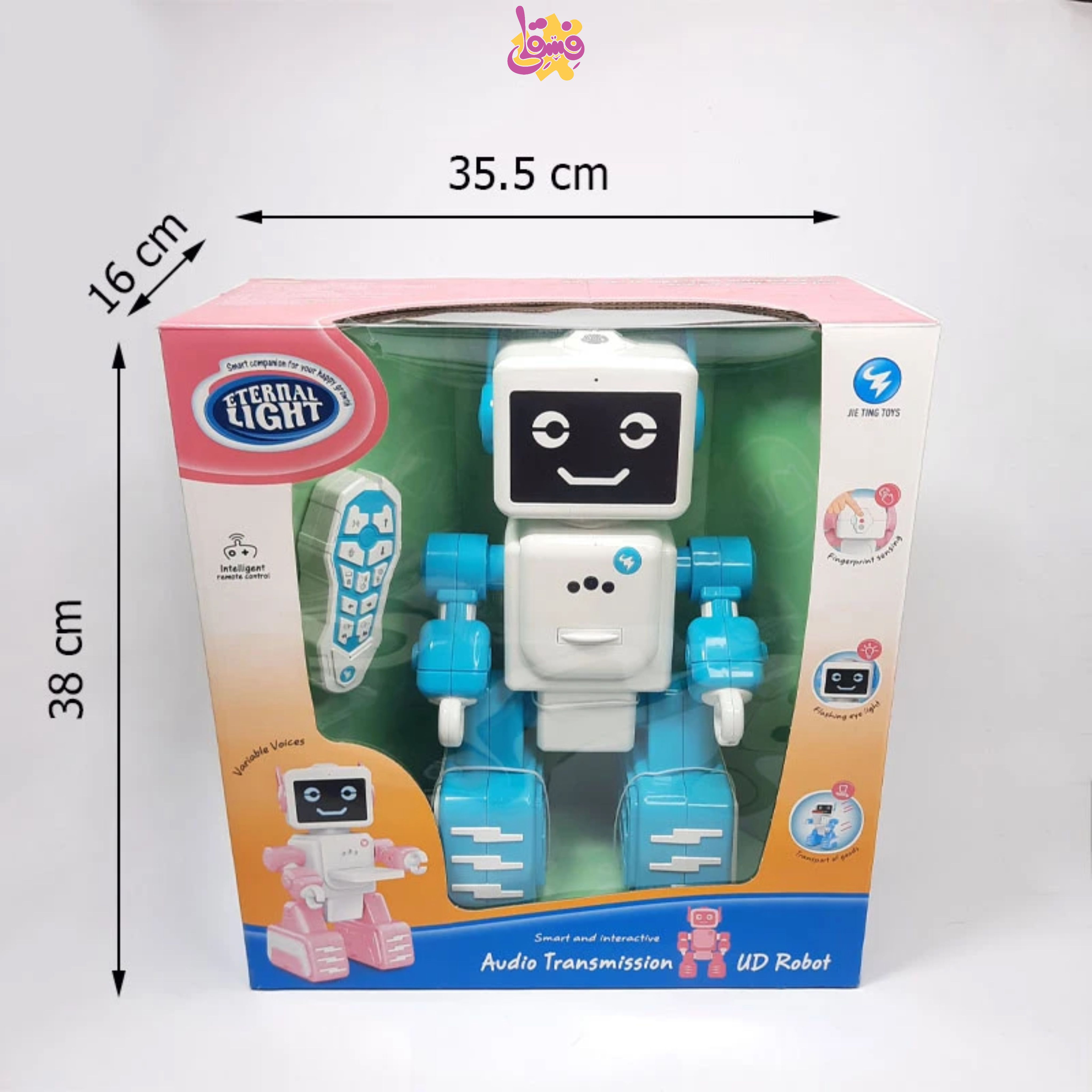 خرید ربات هوشمند حسگرکنترلی از فروشگاه اسباب بازی فسقلی