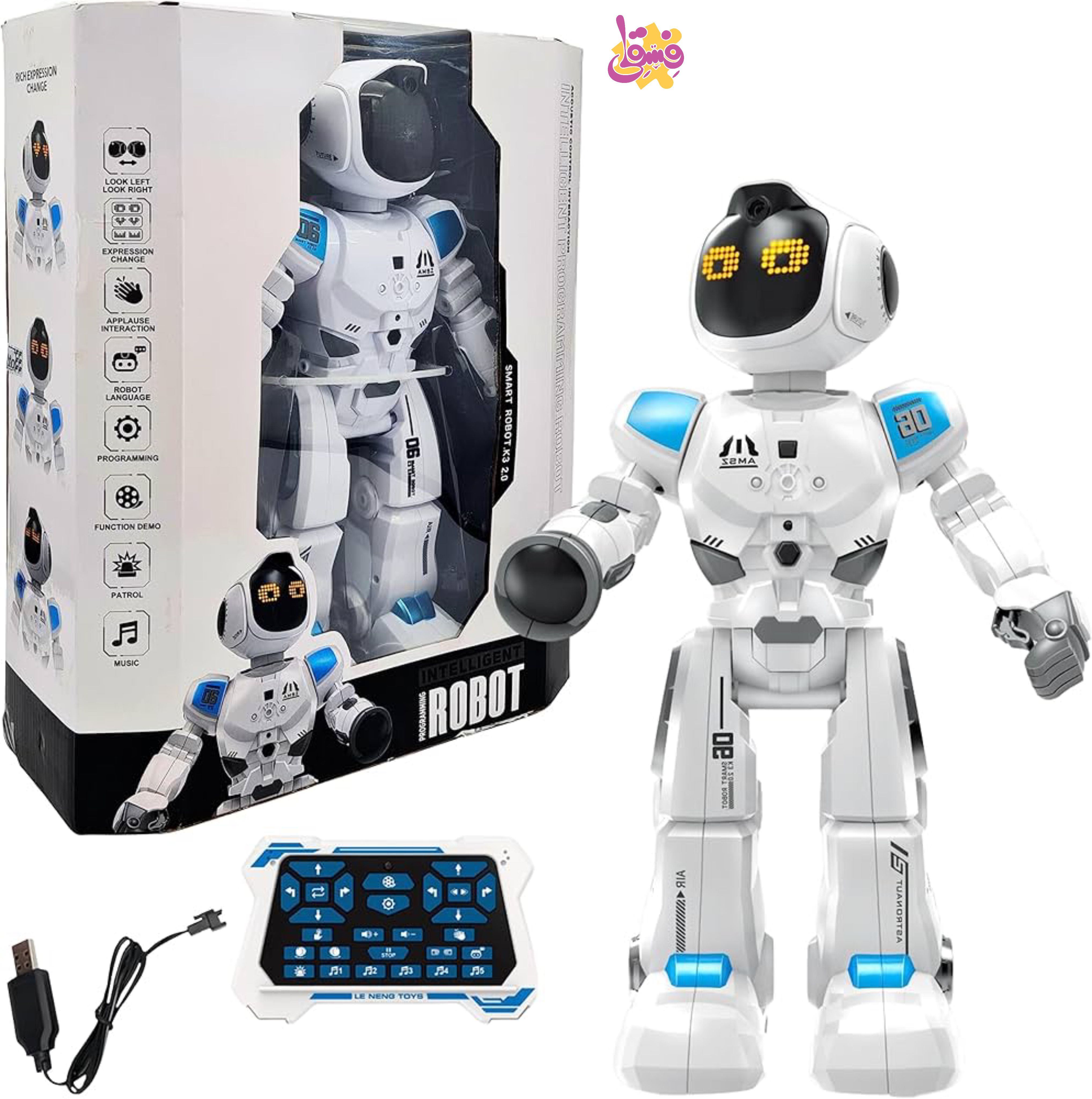 خرید ربات کنترلی هوشمند K30 در فروشگاه اسباب بازی فسقلی