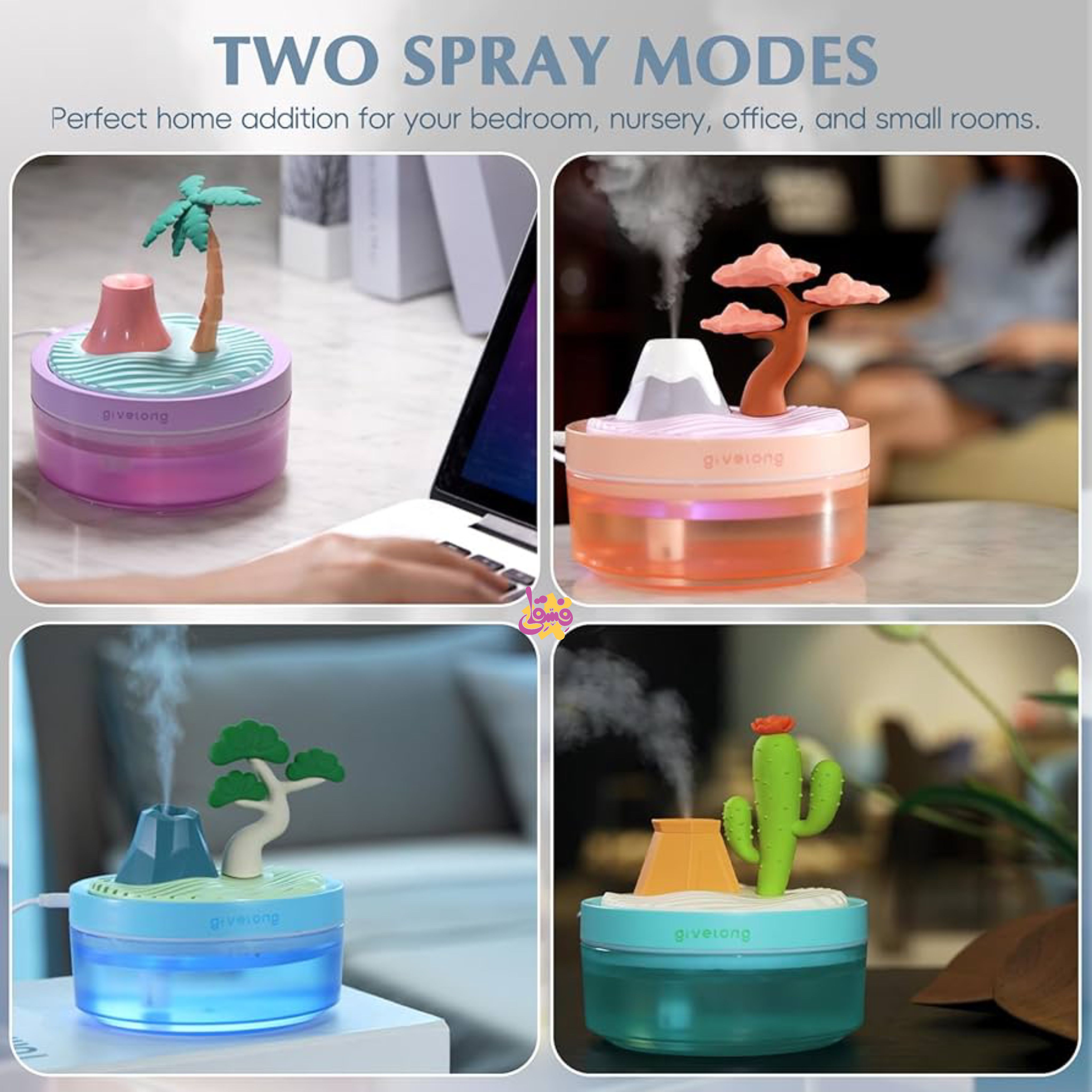 خرید بخور سرد فانتزی طرح جزیره از فروشگاه اسباب بازی فسقلی