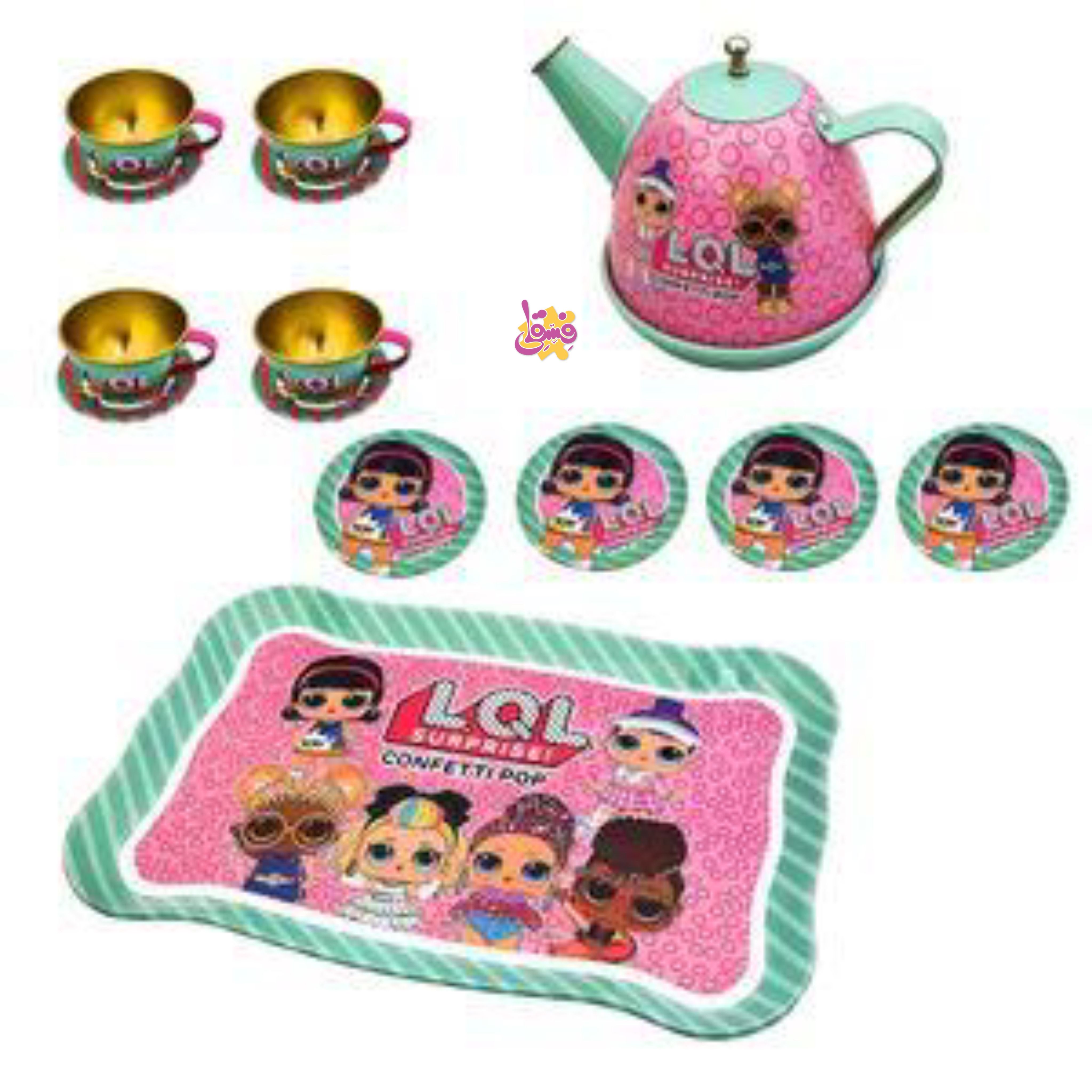 خرید ست ظروف ال و ال اسباب بازی از فروشگاه فسقلی